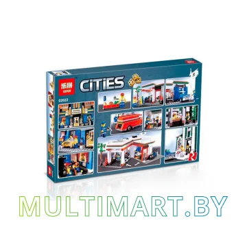 Конструктор Lepin 02022 План города (2080 деталей) картинка 2